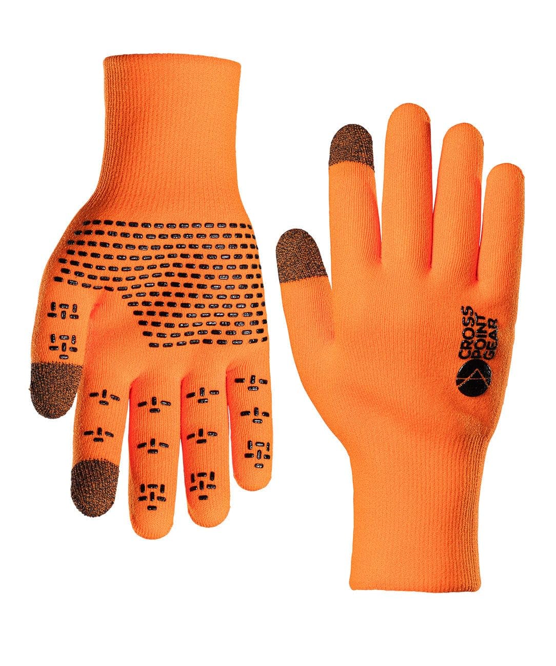 Showers Pass Cross Point Waterproof Knit Sport Touchscreen Unisex Gloves- Bike Run Hike Fish Hunt Travel & More
